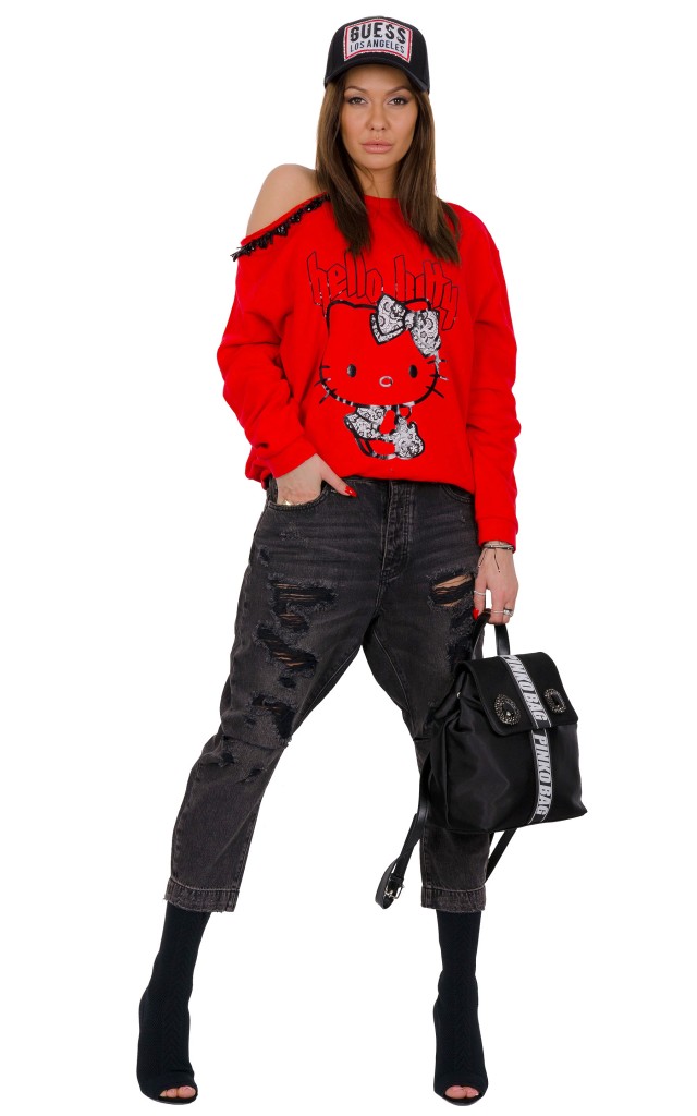Jeansy Kingpins Cropped Boyfriend Oneteaspoon
