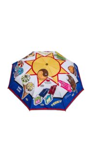 Parasol Open Close Toy Black Multi