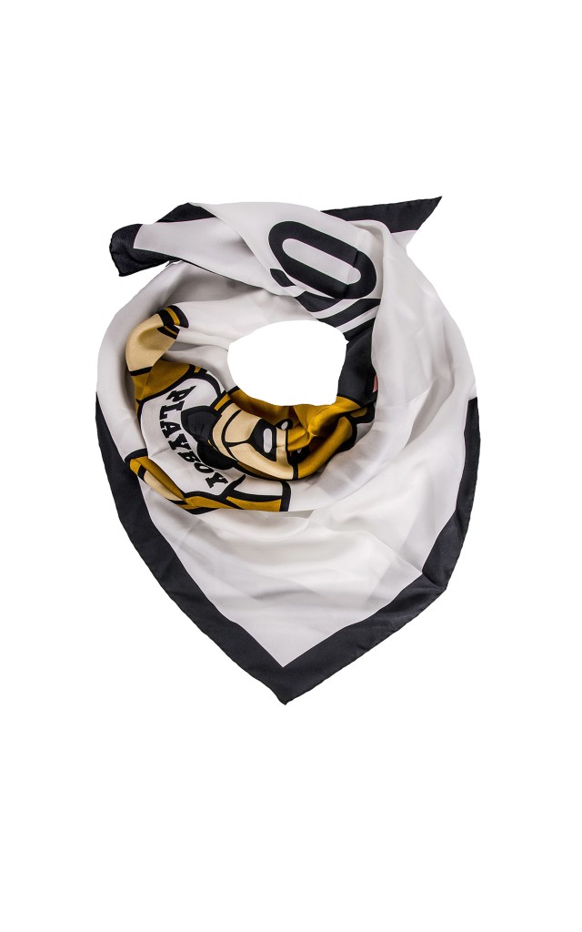 Chusta Moschino Playboy White