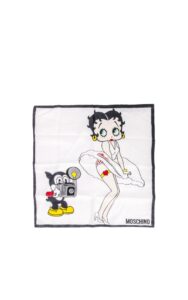 Apaszka Moschino Doll White