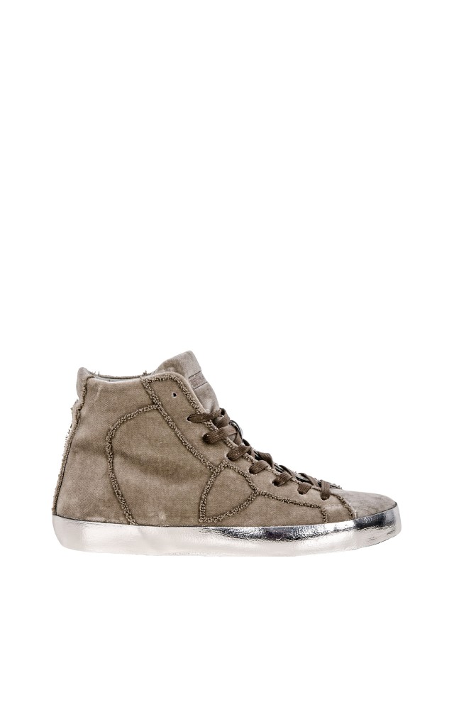 Sneakersy Paris Lamine Velour Mud
