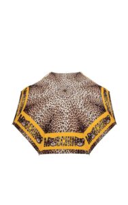 Parasol Moschino Open Close Yellow Pantera