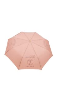 Parasol Moschino Open Close Pink