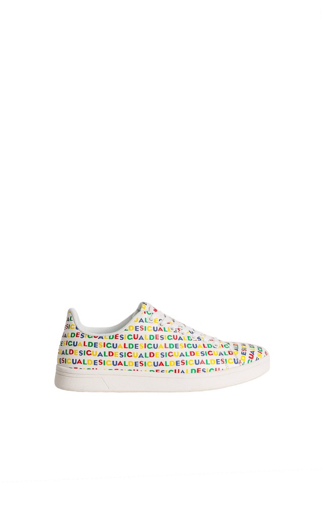 Sneakersy Monotype Colorful White