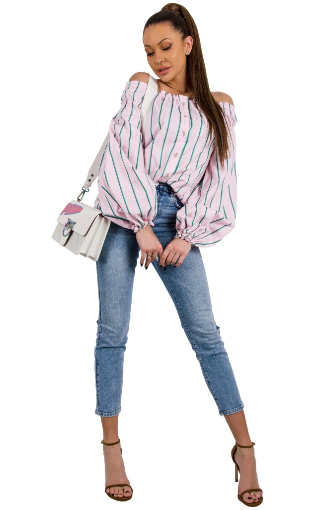 Jeansy Elle 2 Skinny straight Leg Lavaggio