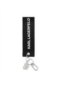 Brelok Karl Lagerfeld Webbing Tag Black