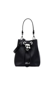 Torebka Karl Lagerfeld Ikonik Bucket Black