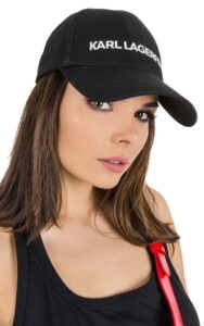 Czapka Baseball Karl Lagerfeld Black