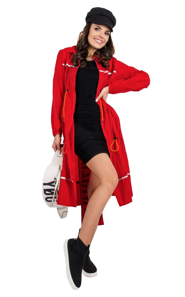Kurtka Patrizia Pepe Mars Red