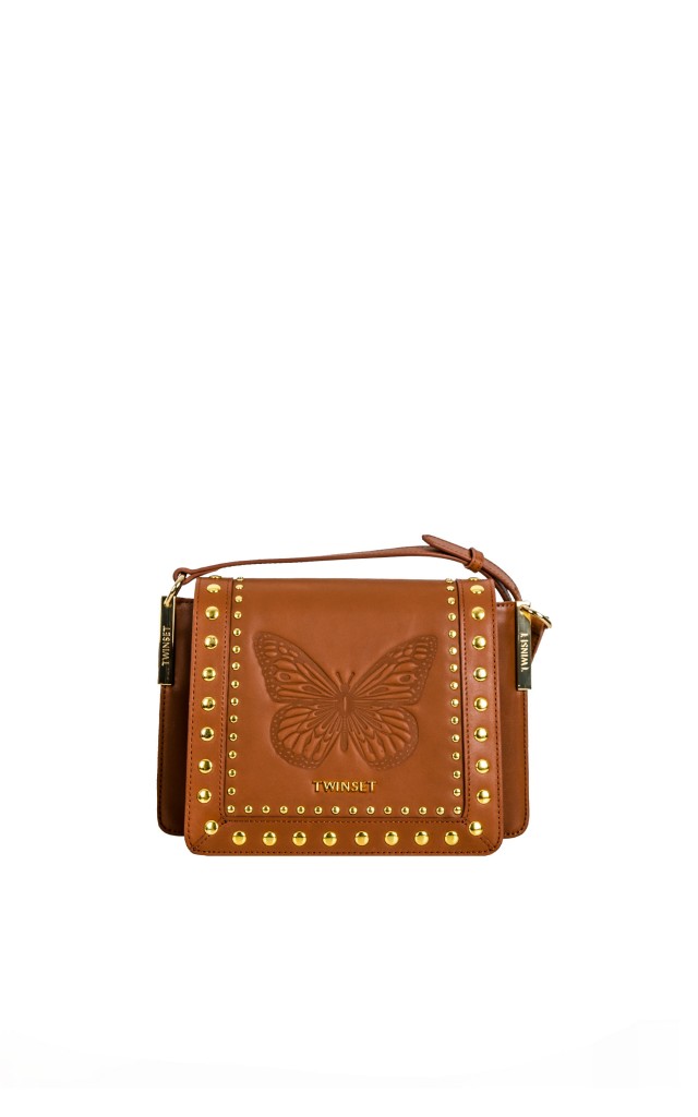 Torebka Crossbody Boho Motyl Cuoio
