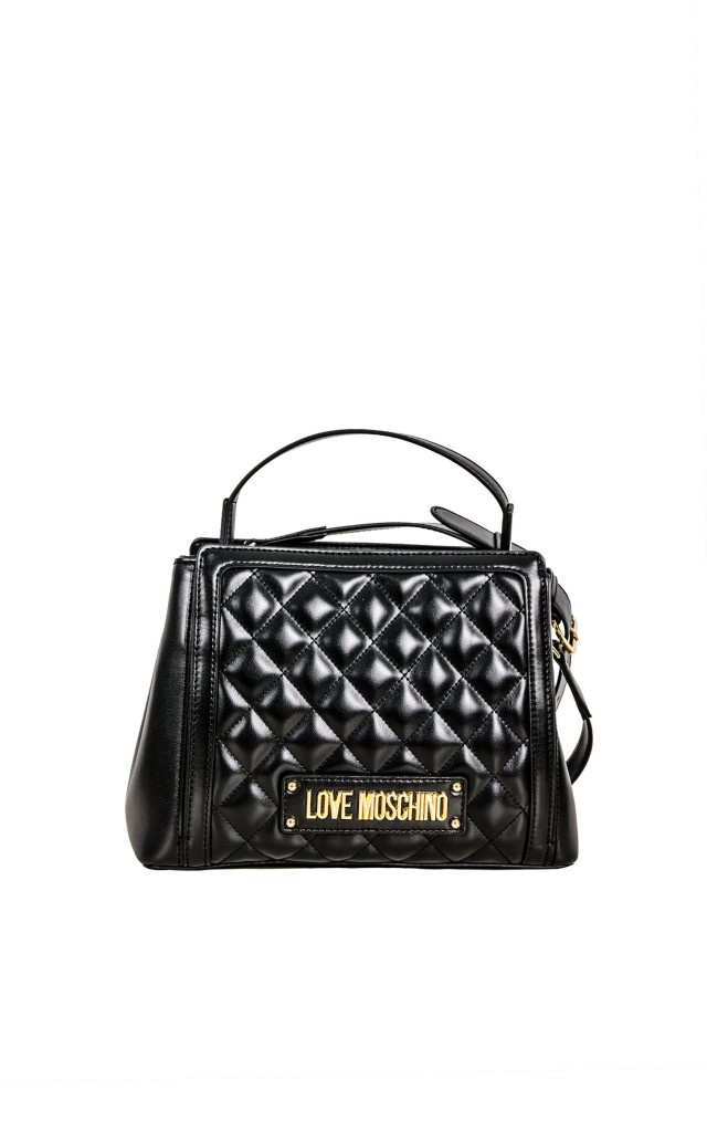 Torebka Moschino Quilted Nappa Love Nero
