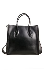 Torebka Leather Patrizia Nero
