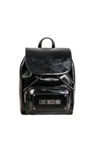 Plecak Moschino Shiny Logo Stripes Nero