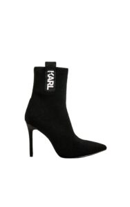 Botki Karl Manoir Black Knit