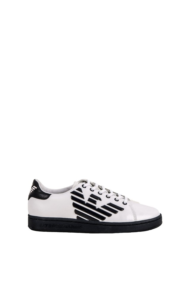 Sneakersy EA7 Thermo Eagle White Blue Notte