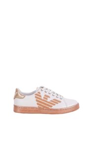 Sneakersy EA7 Thermo Eagle White Rose Gold