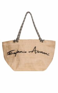 Torba Beachwear Armani Natural