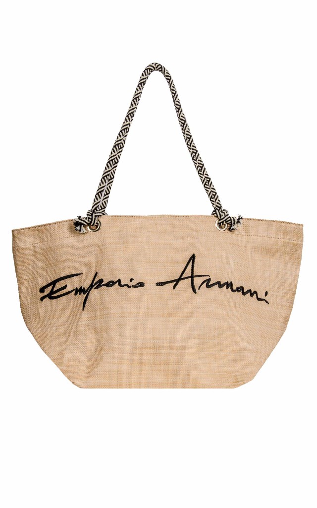 Torba Beachwear Armani Natural