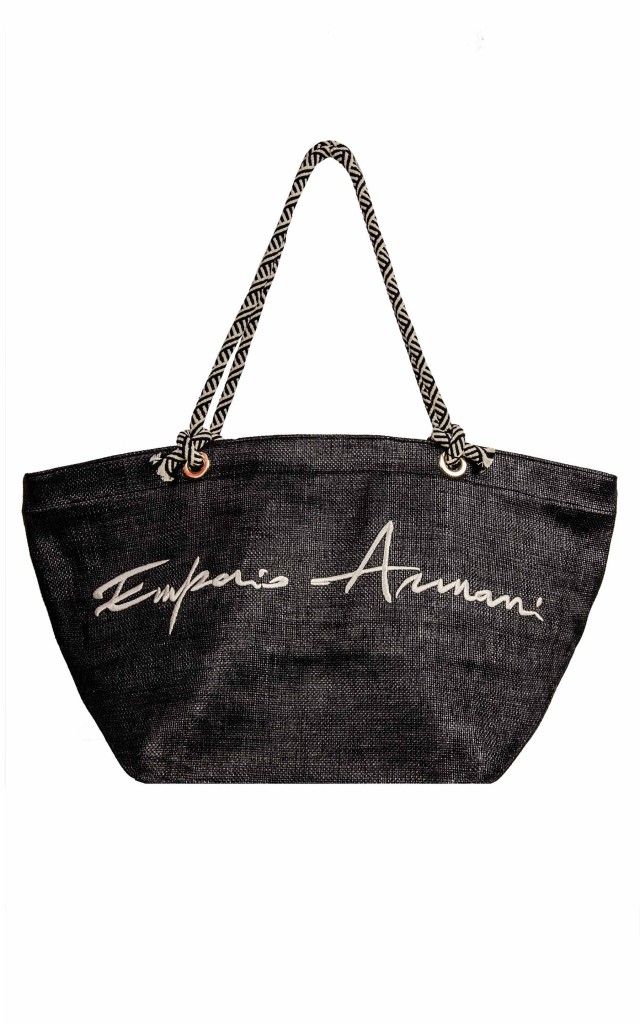 Torba Beachwear Armani Black