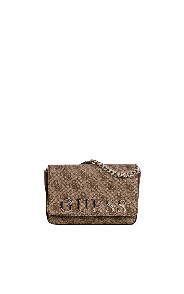 Nerka Torebka Guess Logo Mini Brown