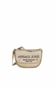 Nerka Torebka Nappa Logo Versace Gold