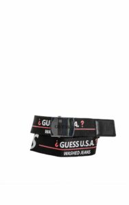 Pasek Washed Jeans Guess Black