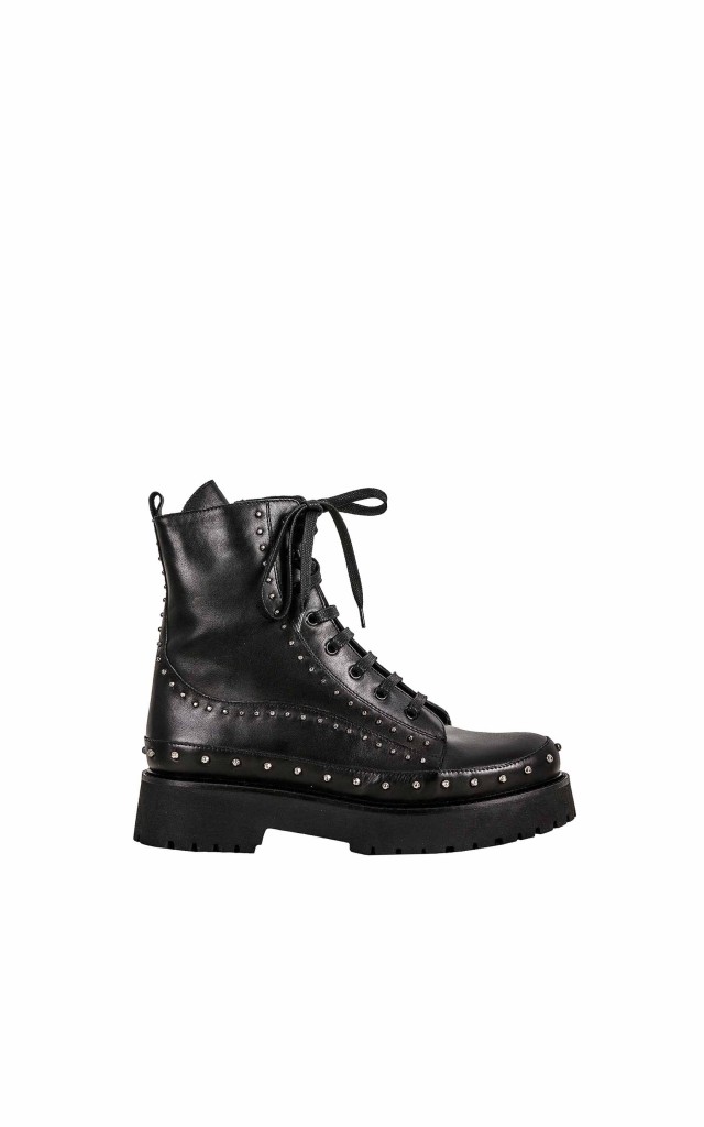 Botki Cingoli Anfibio Pinko Black