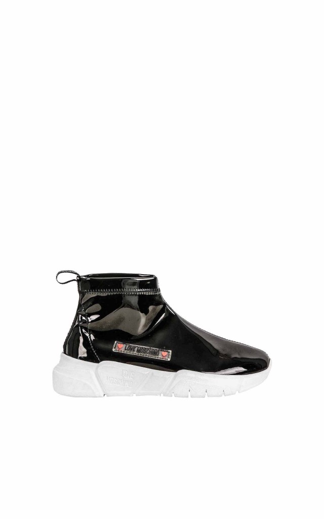Sneakersy Running Moschino Stretch Nero
