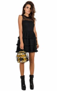 Sukienka Mini Elegance Valentino Nero