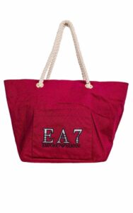 Torba Shopper Beachwear EA7 Tango Red