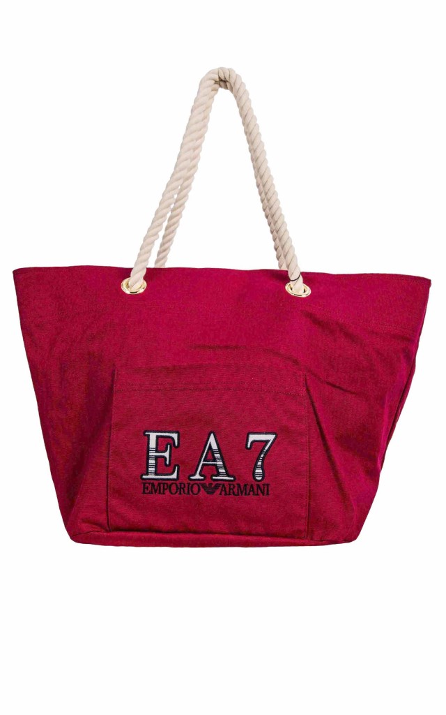 Torba Shopper Beachwear EA7 Tango Red