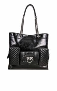 Torebka Love Quilting Catena Pinko Black