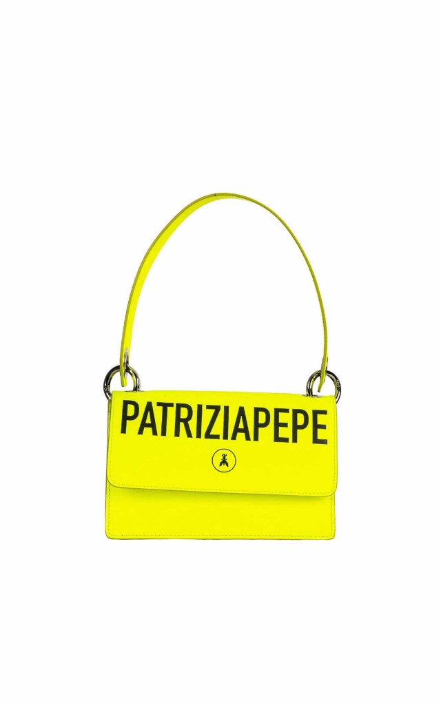 Torebka Patrizia Leather Fluo Yellow