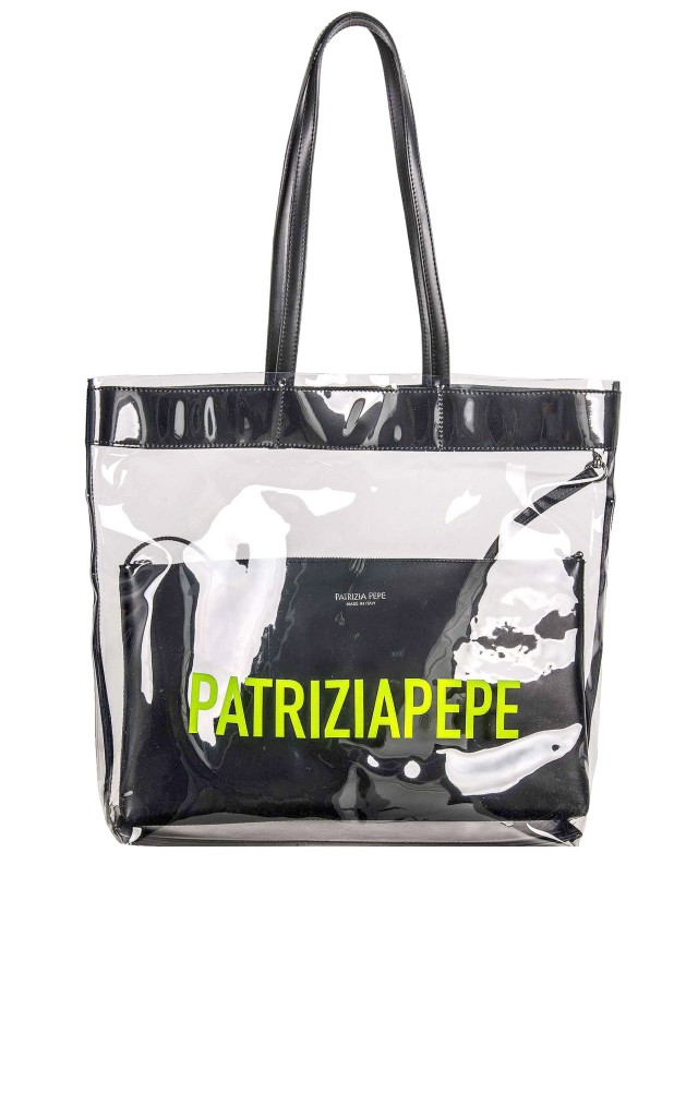 Torebka Patrizia Pepe Iridescent Transpare