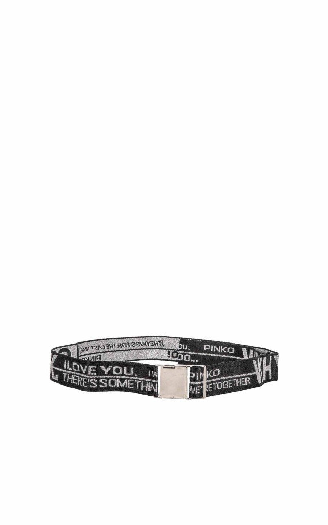 Pasek Pinko Futura Black