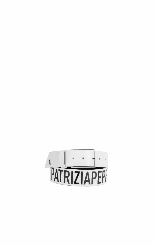 Pasek Patrizia Pepe Bianco Nero
