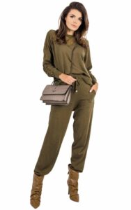 Spodnie Twin Set Military Gold