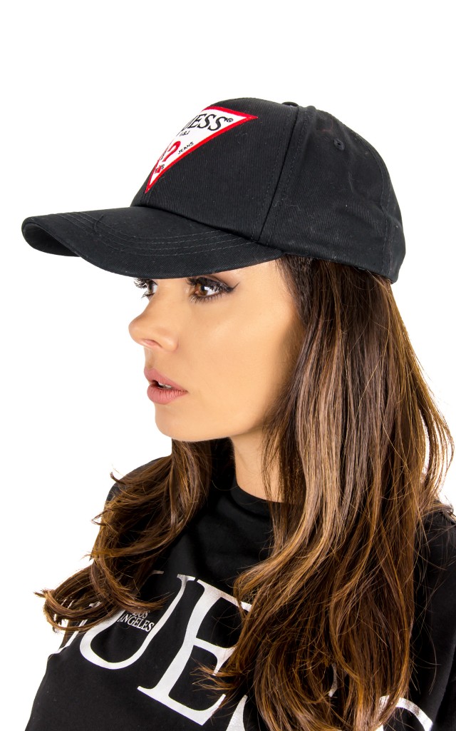 Czapka Guess Logo Black