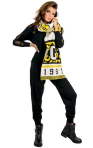 Szal Guess Logo Yellow