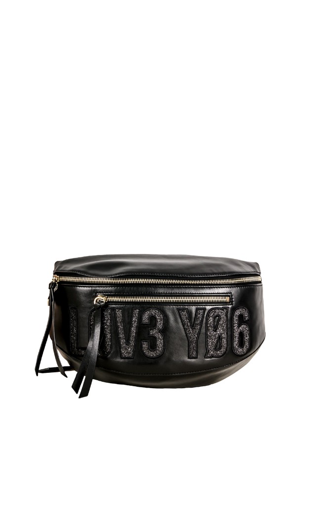 Torebka Belt Bag Valentino Logo Nero