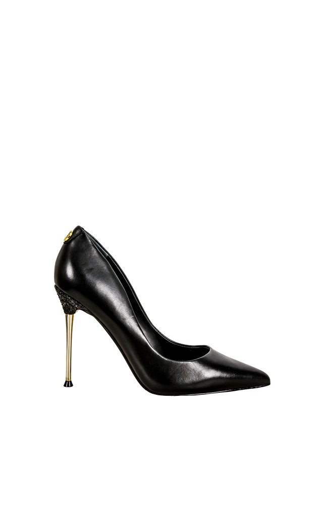 Szpilki Guess Logo Black