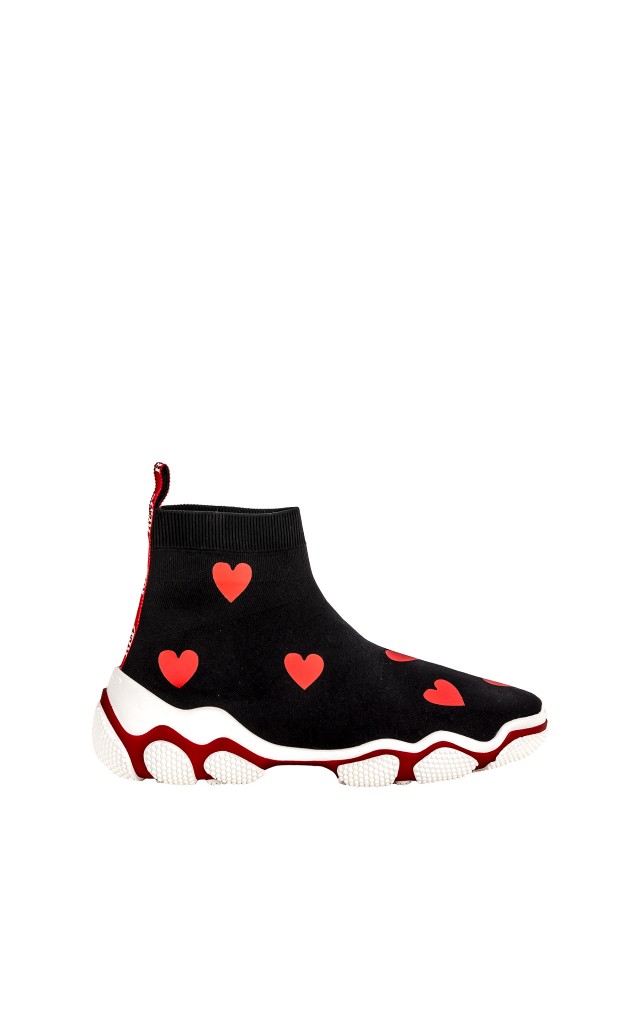 Sneakersy Red Valentino Nero Rosso