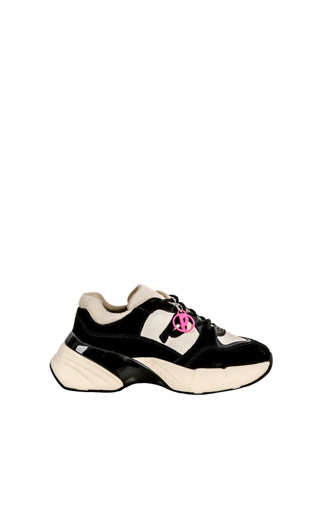 Sneakersy Pinko Olivo Beige Nero