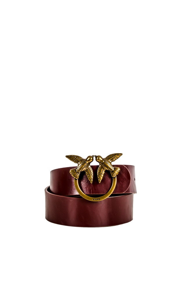 Pasek Little Rock Belt Pinko Bordeaux