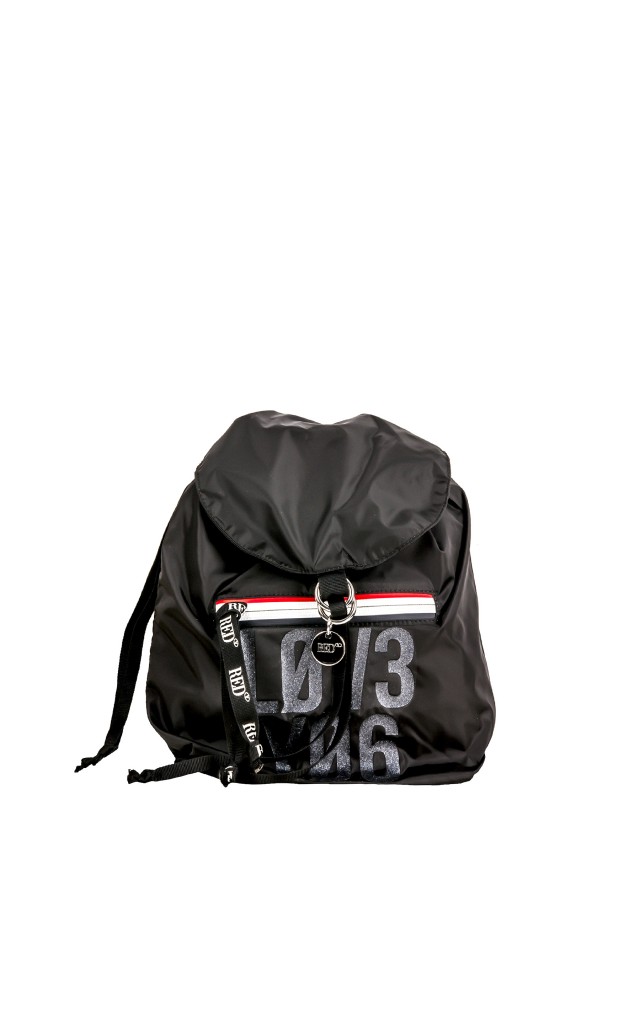 Plecak Red Valentino Logo Nero