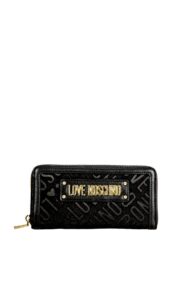 Portfel Love Moschino Logo Nero
