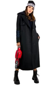 Płaszcz Iceberg Maxi Nero