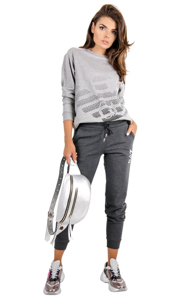 Bluza Medium Grey Melange Armani EA7
