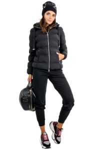 Kurtka Bomber Pikowana EA7 Black