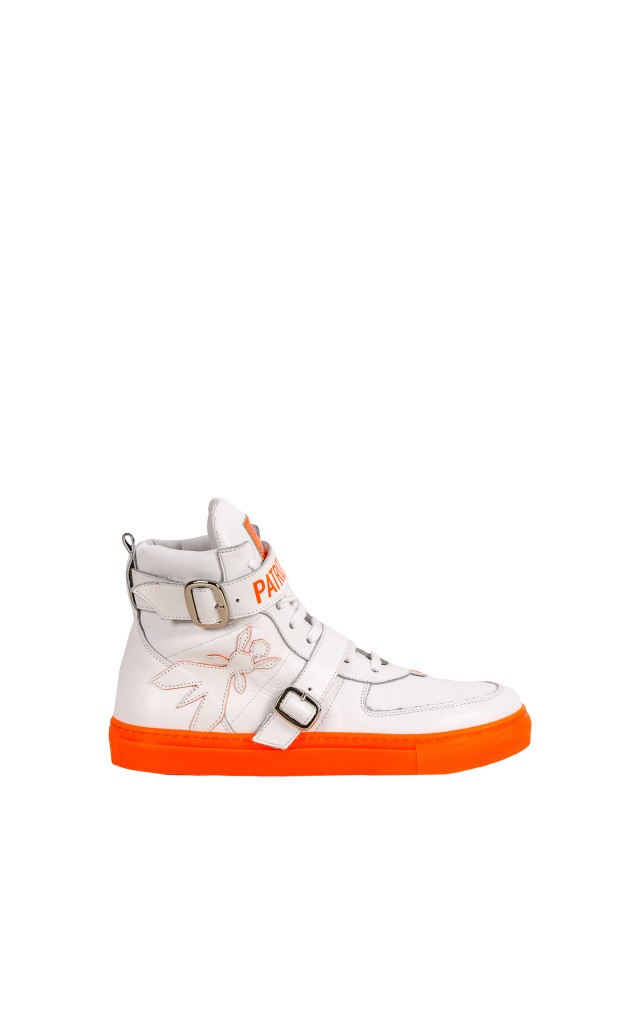 Sneakersy Patrizia Pepe White Fluo